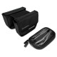 Wozinsky bicycle frame bag, waterproof phone case, 1.5l, black (WBB26BK)