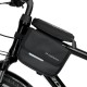 Wozinsky bicycle frame bag, waterproof phone case, 1.5l, black (WBB26BK)