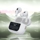 Dudao U19 in-ear TWS wireless Bluetooth 5.3 headphones with LED display - white