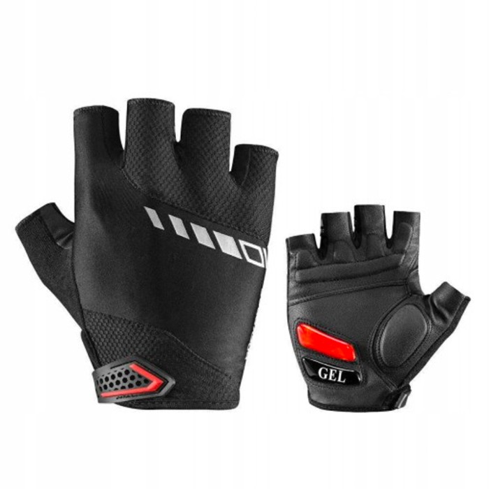 Rockbros S143-BK XXL cycling gloves with gel inserts - black