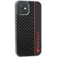Audi Carbon Fiber Stripe iPhone 11 / Xr 6.1" black/black hardcase AUS-TPUPCIP11-R8/D1-BK