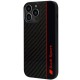 Audi Carbon Fiber Stripe iPhone 13 Pro / 13 6.1" black/black hardcase AUS-TPUPCIP13P-R8/D1-BK