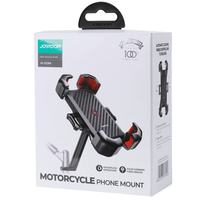 Joyroom motorcycle phone holder black (JR-ZS288-m)