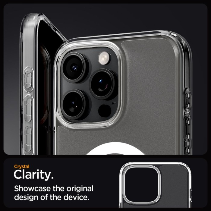 Spigen Ultra Hybrid Mag Case with MagSafe for iPhone 16 Pro - Clear