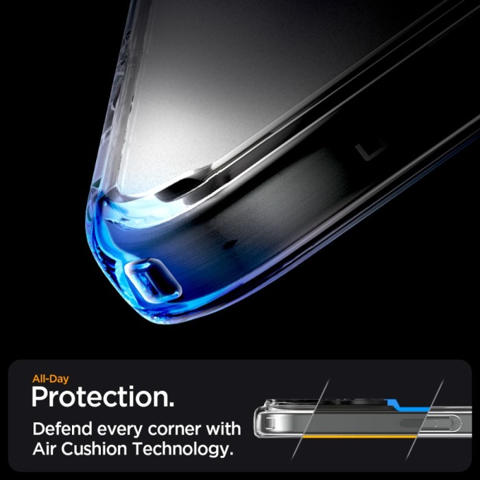 Spigen Ultra Hybrid Mag Case with MagSafe for iPhone 16 Pro - Clear