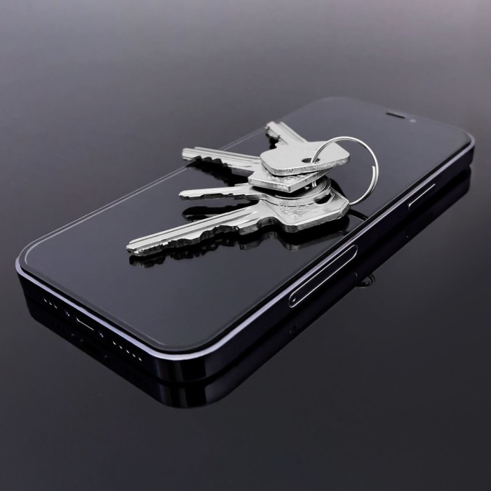 Full Screen Tempered Glass with Frame Case Friendly Wozinsky Full Glue iPhone 15 Pro - Black