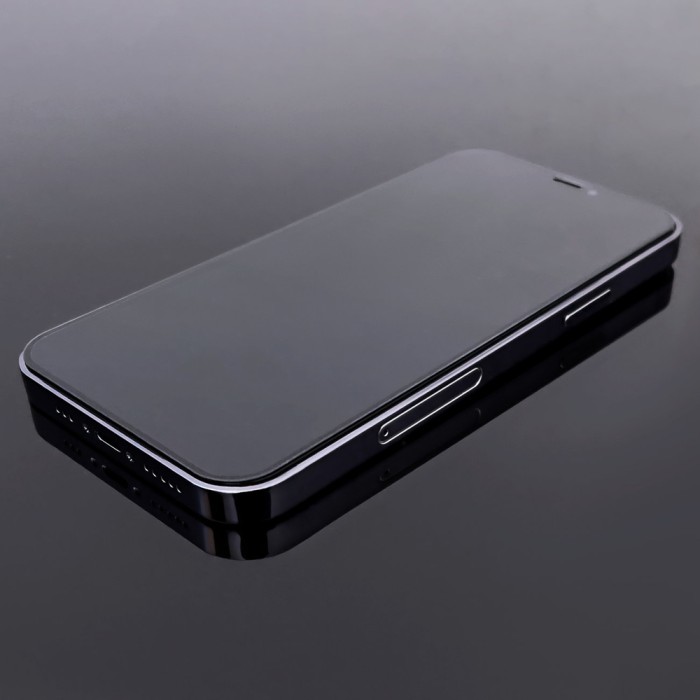 Wozinsky Full Glue iPhone 15 Pro Max Case Friendly Tempered Glass with Frame - Black