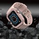 Protect Strap Band for Apple Watch 38/40/41mm Armored Case Strap - Pink