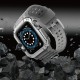 Protect Strap Band for Apple Watch 38/40/41mm Armored Case Strap - Gray, Silver