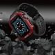 Protect Strap Band for Apple Watch 38/40/41mm Armored Case Strap - Black, Red