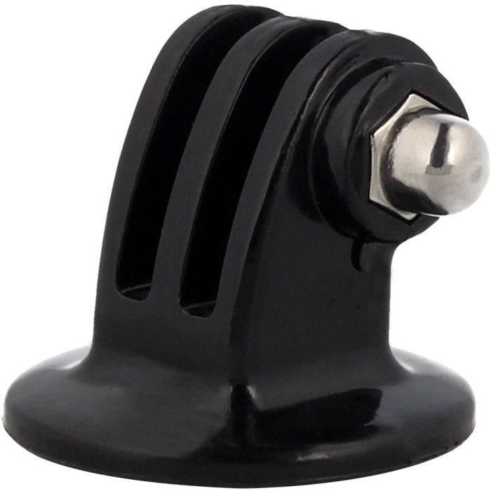 Sports Camera Mount with GoPro Tripod Mount - Black