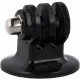 Sports Camera Mount with GoPro Tripod Mount - Black