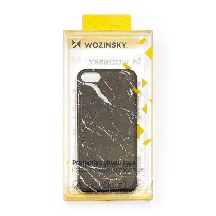 Wozinsky Marble TPU cover gel marble for Samsung Galaxy A03s (166.5) pink