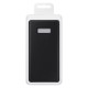 Spring Case clear TPU gel protective cover with colorful frame for Samsung Galaxy A72 4G black