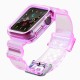 Silicone Band Strap Bracelet Case Strap Light Set for Apple Watch 40mm - Red