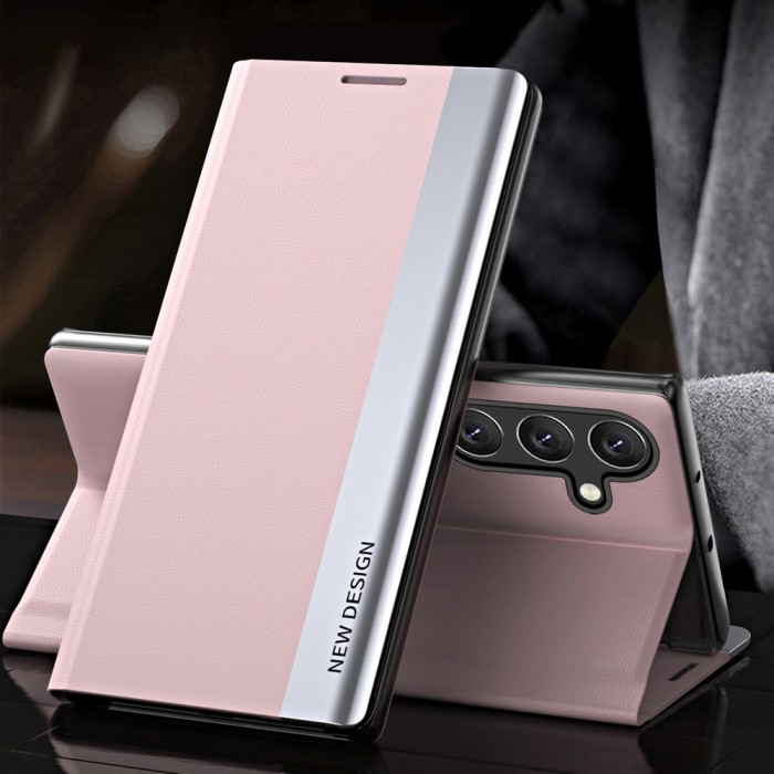 Sleep Case Pro Samsung Galaxy S25+ Case with Flip and Stand - Pink