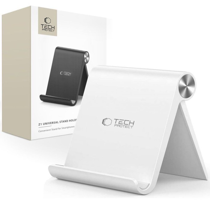 Tech-Protect Z1 Universal Smartphone/Tablet Stand - White