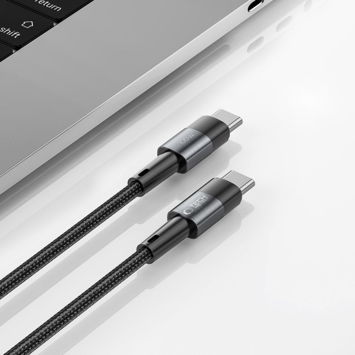 Tech-Protect UltraBoost USB-C / USB-C PD Cable 100W 5A 3m - Gray
