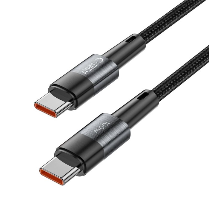 Tech-Protect UltraBoost USB-C / USB-C PD Cable 100W 5A 0.25m - Gray