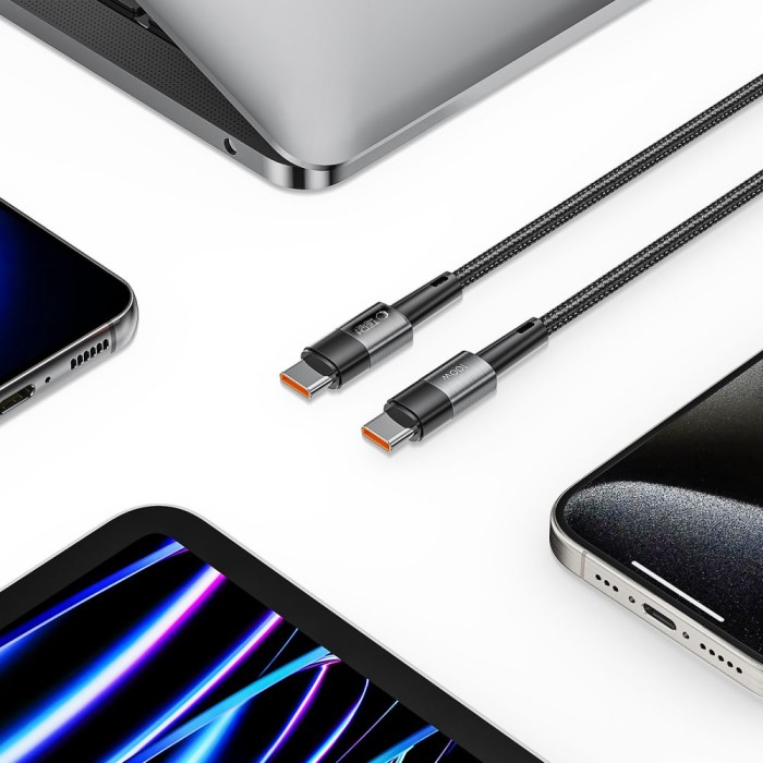 Tech-Protect UltraBoost USB-C / USB-C PD Cable 100W 5A 0.25m - Gray