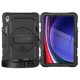 Tech-Protect Solid360 Case for Samsung Galaxy Tab S9 FE 10.9" X510 / X516B - Black