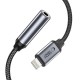 Tech-Protect UltraBoost Lightning / 3.5mm mini jack adapter - black