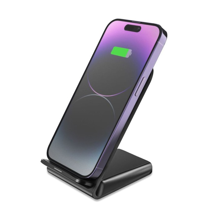 Tech-Protect QI15W-S2 inductive charger 15W in the form of a stand - black