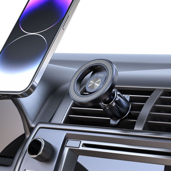 Tech-Protect N53 Car Phone Holder with MagSafe for Air Vent - Black