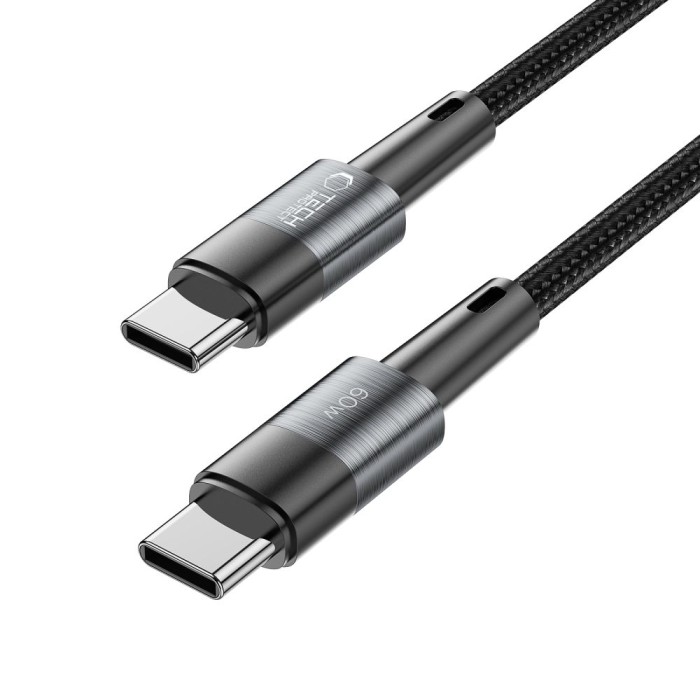 Tech-Protect UltraBoost USB-C / USB-C PD Cable 60W 3A 0.25m - Gray