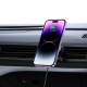 Tech-Protect MM15W-V5 Car Phone Holder with MagSafe 15W Inductive Charger for Air Vent - Black