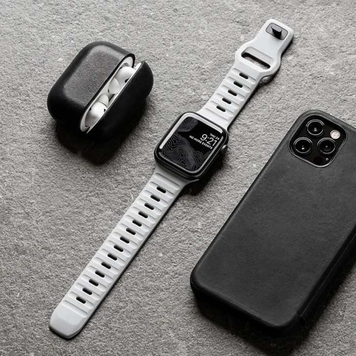 Tech-Protect IconBand Line Strap for Apple Watch 4 / 5 / 6 / 7 / 8 / 9 / SE / Ultra 1 / 2 (42/44/45/49 mm) - Orange