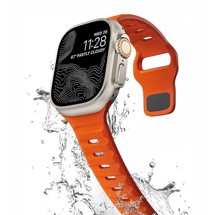 Tech-Protect IconBand Line for Apple Watch 4 / 5 / 6 / 7 / 8 / 9 / SE / Ultra 1 / 2 (42/44/45/49 mm) - black
