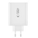 Tech-Protect NC100W-GAN charger network GaN 3x USB-C PD 100W / USB-A QC 3.0 - black