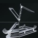 Tech-Protect ULS400 universal foldable stand for laptops up to 17" - silver