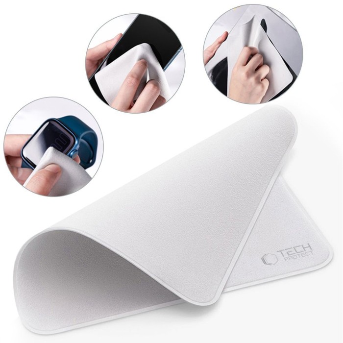 Tech-Protect Polishing Cloth - Grey (2 pcs.)