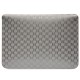 Karl Lagerfeld Saffiano Monogram Ikonik case for a 14" laptop - silver