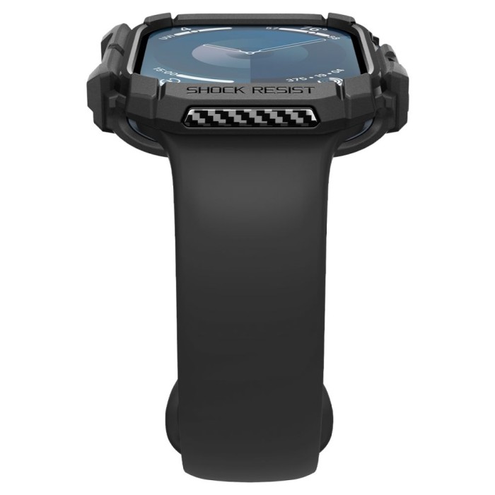 Spigen Rugged Armor Case for Apple Watch 10 46mm - Black