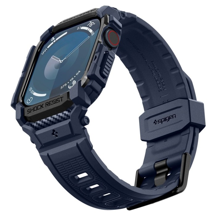 Spigen Rugged Armor "Pro" Apple Watch Strap 46mm - Blue