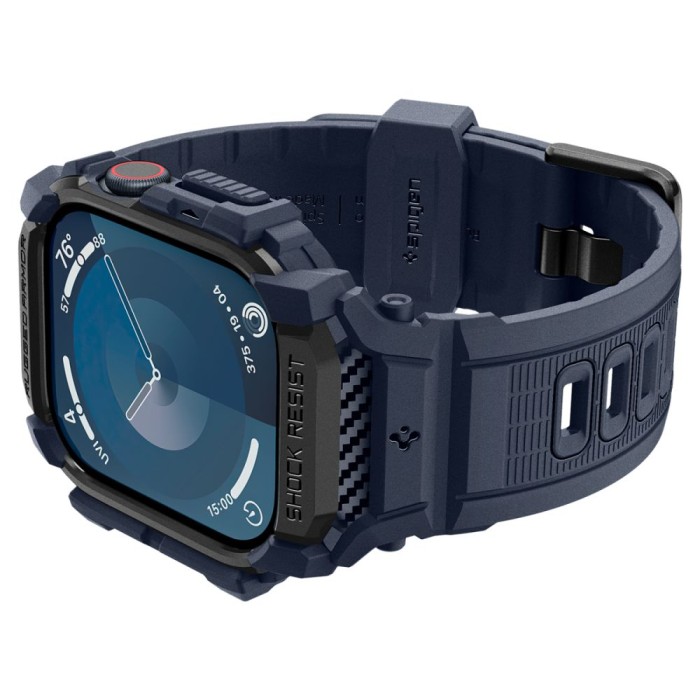 Spigen Rugged Armor "Pro" Apple Watch Strap 46mm - Blue