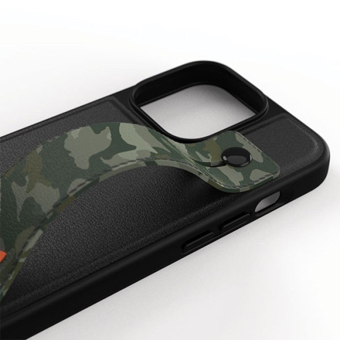 Adidas OR Hand Strap Case iPhone 13 Pro /13 6.1" black-green/black-green 47111