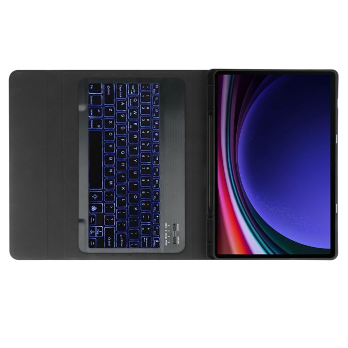 Tech-Protect SC Pen + Keyboard Case with Keyboard for Samsung Galaxy Tab S9 FE 10.9" X510 / X516B - Black