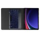 Tech-Protect SC Pen + Keyboard Case with Keyboard for Samsung Galaxy Tab S9 FE 10.9" X510 / X516B - Black