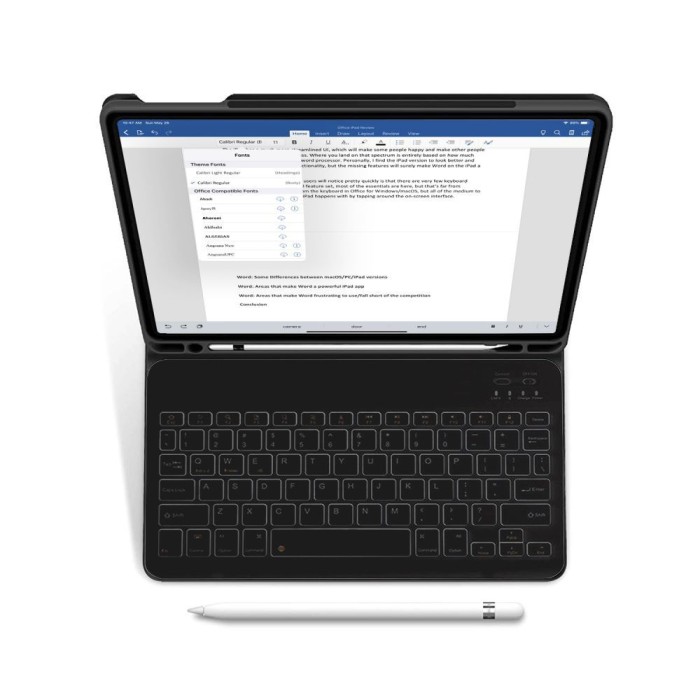 Tech-Protect SC Pen + Keyboard Case for iPad 10.9" 2022 - Black