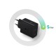 Samsung Power Adapter Duo EP-T5020XBEGEU network charger 2x USB-C 50W - black