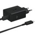 Samsung Power Adapter Duo EP-T5020XBEGEU network charger 2x USB-C 50W - black
