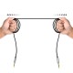 Choetech AUX002 cable mini jack 3.5mm (male) / mini jack 3.5mm (male) 1.2m - black