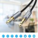Choetech AUX002 cable mini jack 3.5mm (male) / mini jack 3.5mm (male) 1.2m - black
