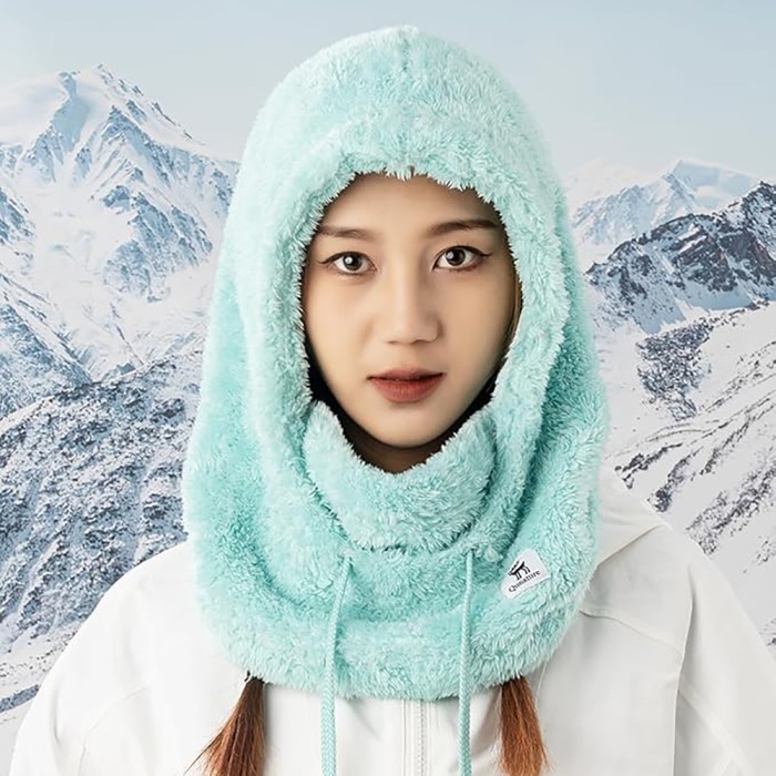 Qunature Arctic Velvet Ski Balaclava Size M - Mint