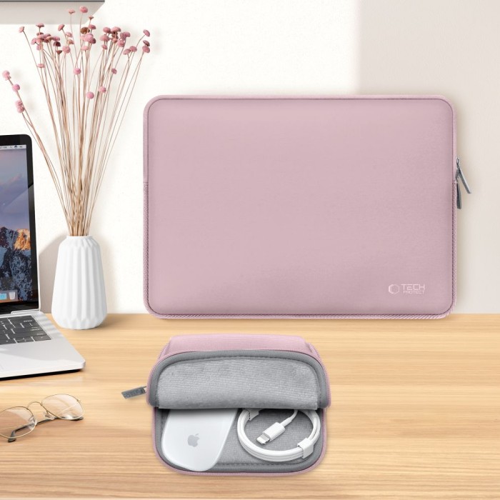 Tech-Protect Neoslim 15-16" Laptop Bag - Pink