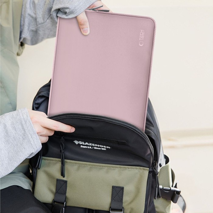 Tech-Protect Neoslim 15-16" Laptop Bag - Pink